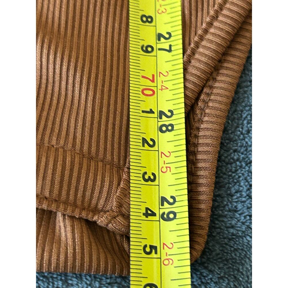 SHEIN Curve Solid Brown Sleeveless Snap Close Crew Neck Bodysuit Size 3XL - Picture 10 of 10